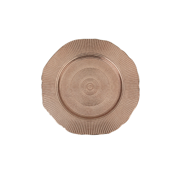 plastic charger plate, underplate