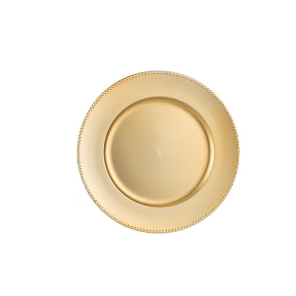 plastic charger plate, underplate