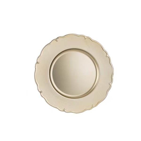 plastic charger plate, underplate