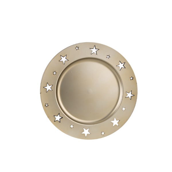 plastic charger plate, underplate