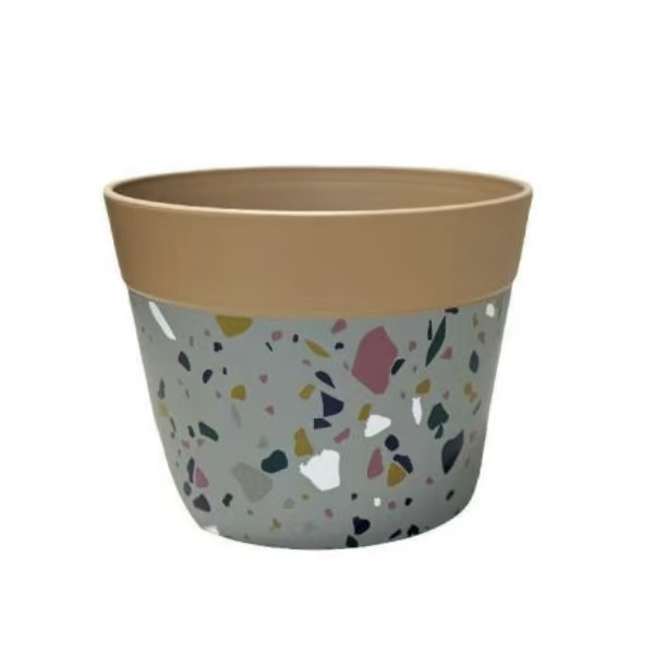 plastic planter, flower pot