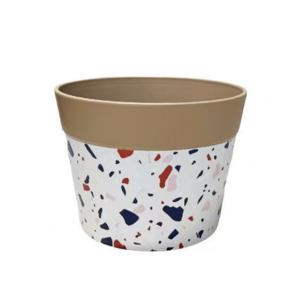 plastic planter, flower pot