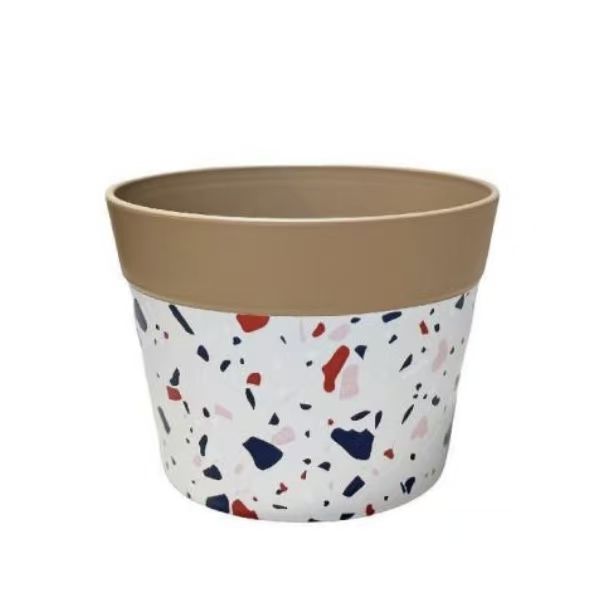 plastic planter, flower pot