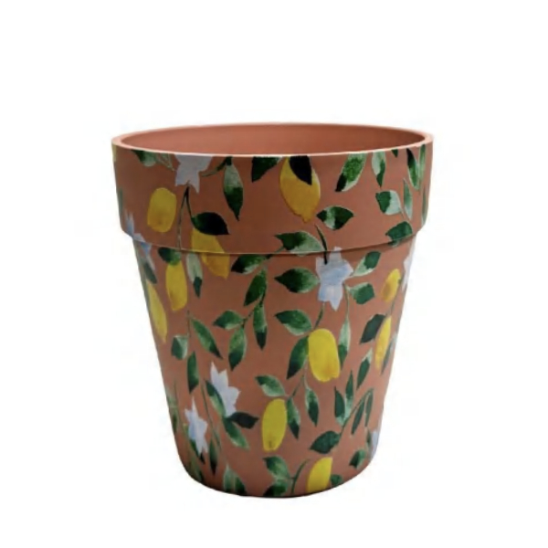 plastic planter, flower pot