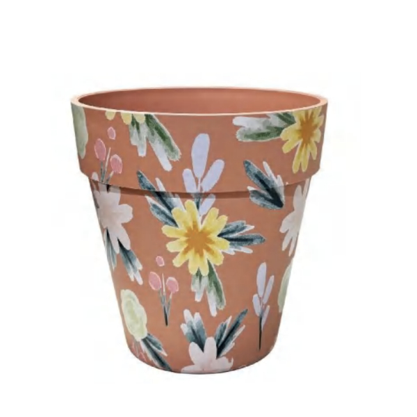 plastic planter, flower pot