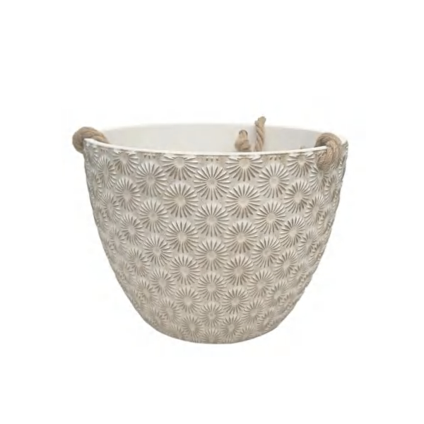 plastic planter, flower pot