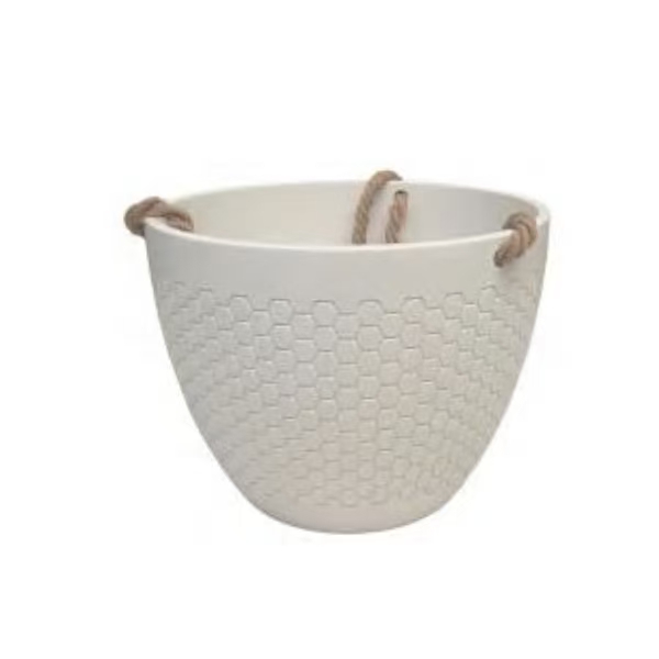 plastic planter, flower pot